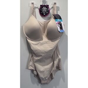 New 3XL Women Maidenform Cooling Flexees Fitsense ALL-IN-ONE Shaping Bodybriefer
